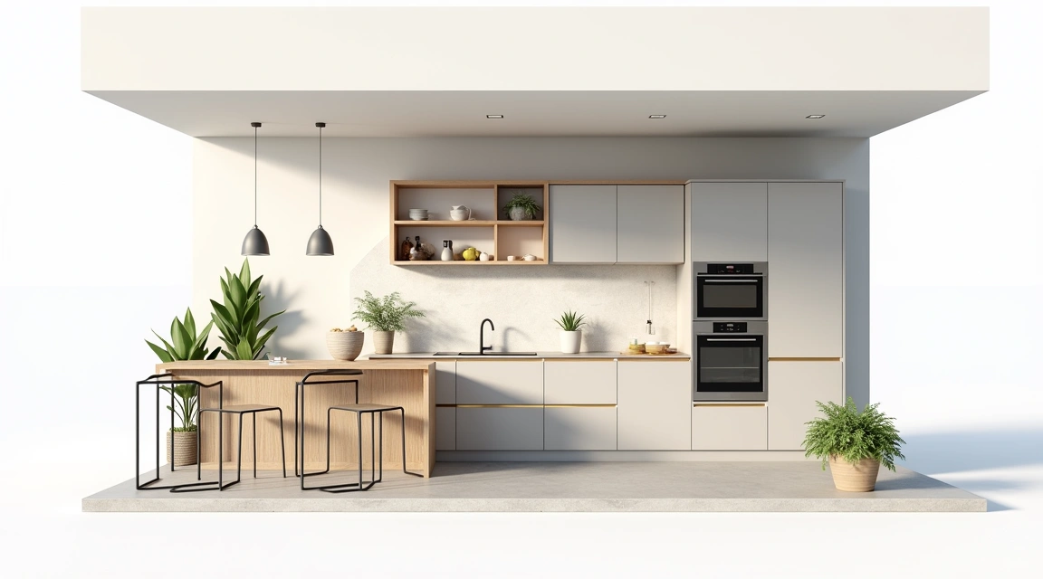 small kitchen layout planning